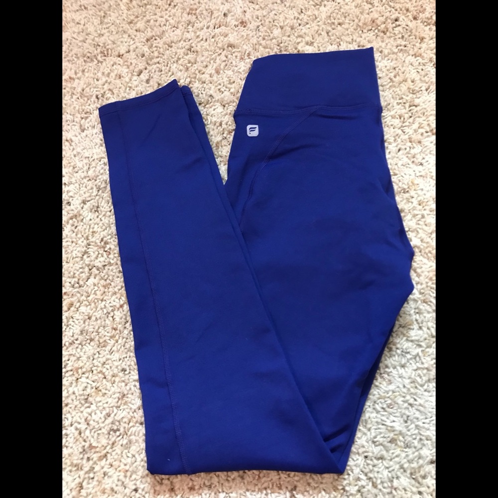 Fabletics High waist Cobalt Blue Leggings Sz S New - Picture 2 of 7